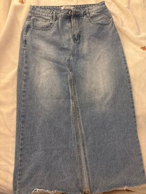 Parke Denim Skirt